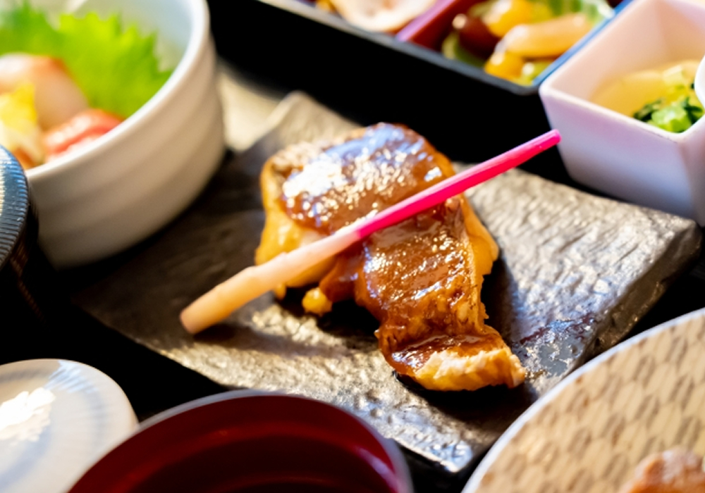 焼き魚の画像