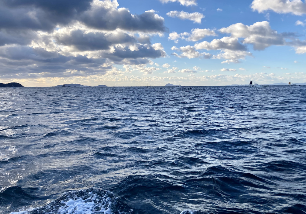 日間賀島からの眺めの画像